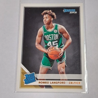2019 Donruss 213 Romeo Langford Boston Celtics rated rookie - Image 1 of 2