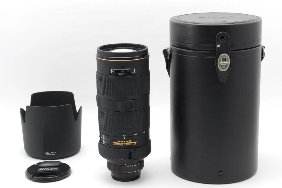 [Near MINT w/Case] Nikon AF-S Nikkor 80-200mm f/2.8 D ED Zoom Lens From JAPAN - Image 1 of 4