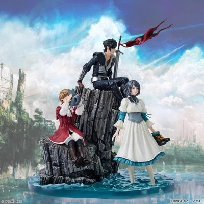 Square Enix Final Fantasy XVI Form-Ism Szene Eyes on Home Figur Diorama
