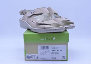 Sandalias Waldläger Heria cuero beige mujer zapatos EU37,5 #47 - Imagen 1 de 14