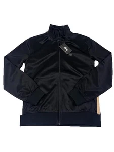 Stüssy Textured Rib Track Jacket Black - Picture 1 of 4