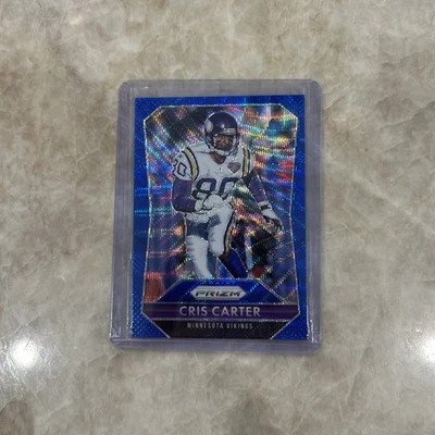 2015 帕尼尼 CRIS CARTER 蓝色波浪奖 /150 维京人传奇 — 第 1/4 张图片