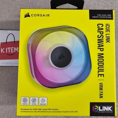 Corsair icue Link Capswap Module VRM Fan Black / Tracking