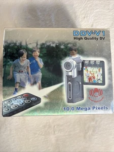 DigiLife DDV-V1Digital Camera/camcorder 10MP, 8X Zoom W/battery/box/accessories - Picture 1 of 11