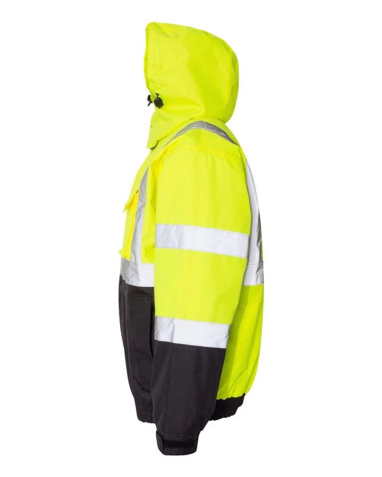 🔥 Kishigo Unisex Economy Bomber Jacket Safety Reflective Up To 5XL JS121-122 - Image 1 of 1