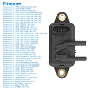 Egr Pressure Feedback Sensor For Aerostar 1996-1997 LVE - Picture 1 of 22