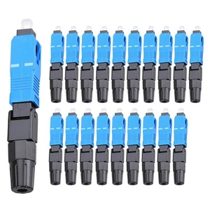 20Pcs SC/UPC Fiber Optic Fast Connectors Pre-Buried  Connector Fiber4768 - Afbeelding 1 van 7