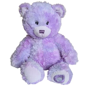 Build A Bear Amethyst 14" Purple Gem of a Friend Plush Teddy Bear 2008 - Picture 1 of 7