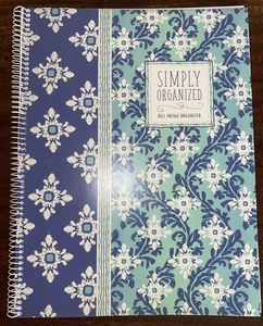 12 Month Bill Paying Organizer Colorful Images 14 Pages Pockets FREE SHIPPING! - Picture 1 of 5