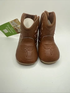 MATT KEELY Baby Leather Boots Shoes First Walking Shoes Girls Boys 12 3-6 Months - Picture 1 of 7