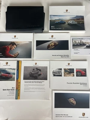 Porsche 911 Carrera 2018 manual del propietario GTS fabricante de equipos originales usado Foto 1 de 4