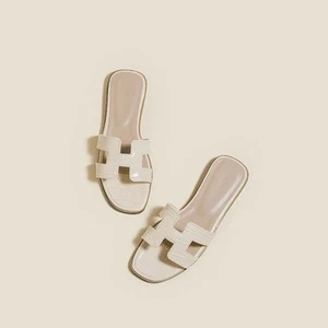 Open Toe Flats Sandals - Picture 1 of 7