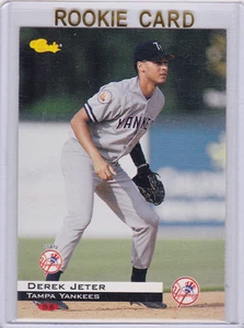 DEREK JETER Tampa YANKEES Minor League RC Classic BASEBALL RARE ROOKIE CARD - Picture 1 of 1