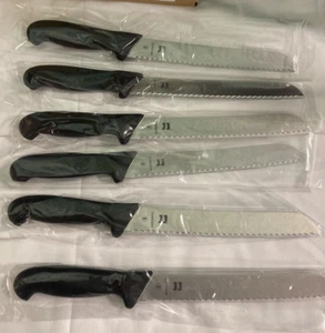 Mercer Millennia M22509KEC, 8" Commercial Serrated Bread Knife, 6 Count - Picture 1 of 5
