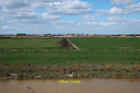 Photo 6x4 Fields by Ouse Washes Wardy Hill Looking towards the Block Fen  c2021