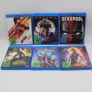 Blu Ray | 6x Marvel | Deadpool Ant Man Captain Black Panther Dr Strange Guardian - Bild 1 von 1