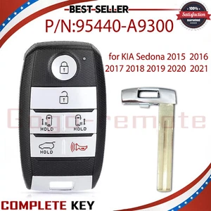 95440-A9300 Remote Key Fob for KIA Sedona 2015 2016 2017 2018 2019 2020 2021 - Picture 1 of 5