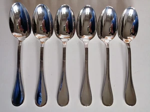 ALBI Christofle Silver-plate diner spoons 8 1/8" - Picture 1 of 23