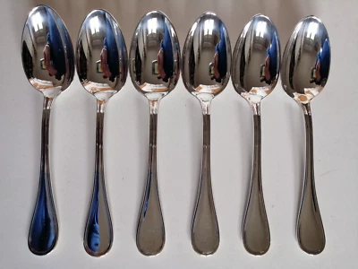 ALBI Christofle Cucharas de comedor plateadas 8 1/8" Foto 1 de 4