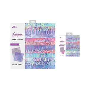 Crafters Companion - Neon Dreams Paper Pad 6" x 6" or 12" x 12" Paper Pad - Picture 1 of 26