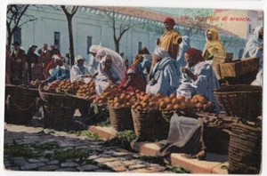 VENITORI DI ARANCIE ITALIA ORANGE SELLERS ITALY VINTAGE POSTCARD 100721 Q - Picture 1 of 2