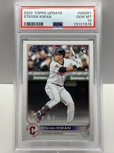 2022 TOPPS UPDATE STEVEN KWAN #US261 RC PSA 10 GEM MT - Bild 1 von 3