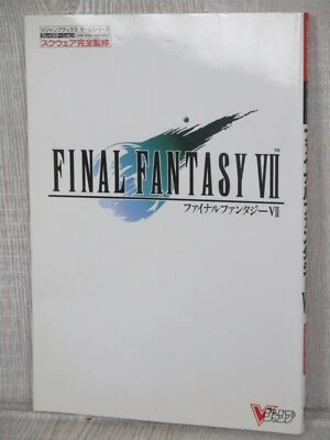 FINAL FANTASY VII 7 Guide w/Map Sony PlayStation 1 Japan Book 1997 VJ88 - Image 1 of 4