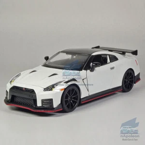 1:32 Nissan GTR R35 Nismo Modelo Coche Diecast Vehículo de Juguete Colección Niños Blanco - Imagen 1 de 12