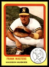 1988 Madison Muskies Police Frank Masters Madison Muskies #15