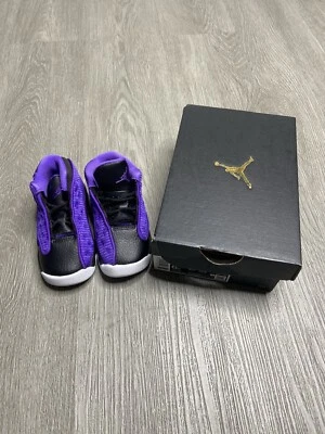 Zapato Air Jordan 13 Retro Púrpura Venom TD Talla 6c Púrpura FD4647-501 Foto 1 de 4