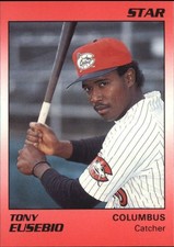1990 Columbus Mudcats Star #10 Tony Eusebio