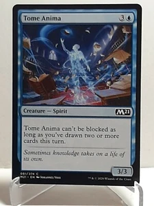 Tome Anima 081/274 MTG Core 2021 New Creature Blue Common - Picture 1 of 2