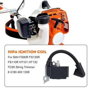 4180 400 1308 Ignition coil For STIHL TRIMMER FS90 FS110 FS100 FS130 HT101 - Picture 1 of 8