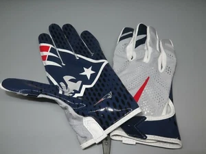 Nike Vapor Knit Football Receiver Gloves NFL Patriots PGF397-191 Adult XXL/2XL - Picture 1 of 4