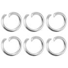 2x(500-piece Open Jump Rings For Jewelry Making, 4mm, Silver H3w3)2870
