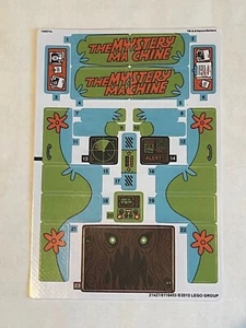 LEGO STICKER SHEET ONLY MYSTERY MACHINE 75902 New from set 75902stk01 Genuine - Picture 1 of 1