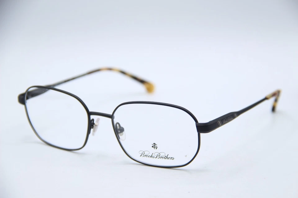NUEVAS GAFAS BROOKS BROTHERS BB 1049 1154 NEGRAS HABANA MARCOS AUTÉNTICOS 54-17 Foto 1 de 4