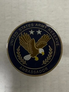 US Army Presented By the Army Reserve Ambassador Excellence Challenge Coin - Picture 1 of 3