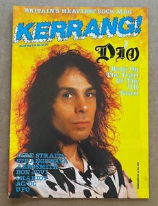 Kerrang! magazine feat. Dio - No. 119 May 1-14 '86 - Picture 1 of 3