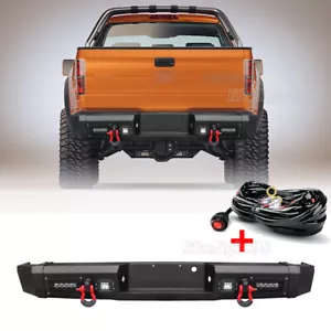 Rear Bumper D-Rings LEDs Combo Kit + Wiring Fits 2010-2014 Ford F-150 SVT Raptor - Bild 1 von 12