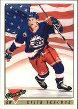 1993-94 OPC Premier Jets Hockey Card #502 Keith Tkachuk USA