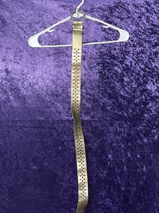 Cintura donna con strass oro taglia 5 100% PU - Foto 1 di 7