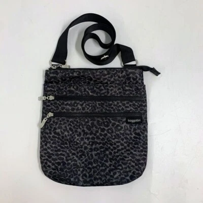 Baggallini Women's Animal Print Multi Pocket Adjustable Strap Cross Body - Image 1 of 4