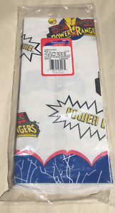 Vintage Mighty Morphin Power Rangers NOS Paper Table Cover 54x102 Tablecover
