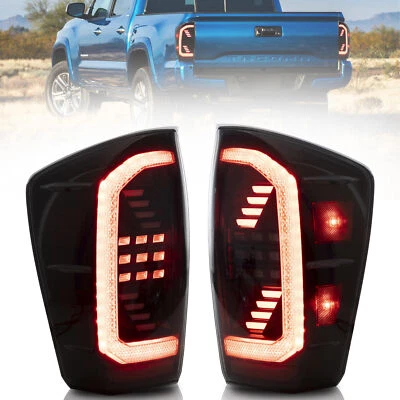 Juego de 1 luces traseras de freno LED rojas para Toyota Tacoma 2016-2022 2021 Foto 1 de 4
