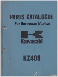 Catalogo ricambi - Parts Catalogue - Kawasaki KZ400 edizione 1974 99997-652 - Picture 1 of 4