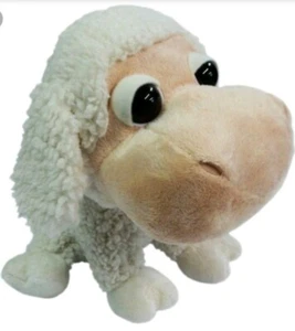 AMICI DELLA FATTORIA PECORA PELUCHE Big Headz Plush Animali Coop Farm Soft Toy - Foto 1 di 1