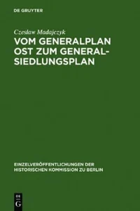 Eligiusz Janus Stanislaw Biernacki Karin Borck Vom Generalplan Ost zu (Hardback) - Picture 1 of 1