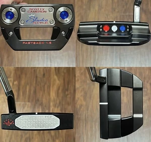 Scotty Cameron Studio Style Fastback 1.5 Putter - LH - New - Xtreme Dark - USA - Picture 1 of 10