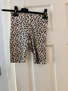 Girls Animal Print Cycling Shorts From M&S, Aged 9-10 Years, Hardly Worn. - Picture 1 of 4